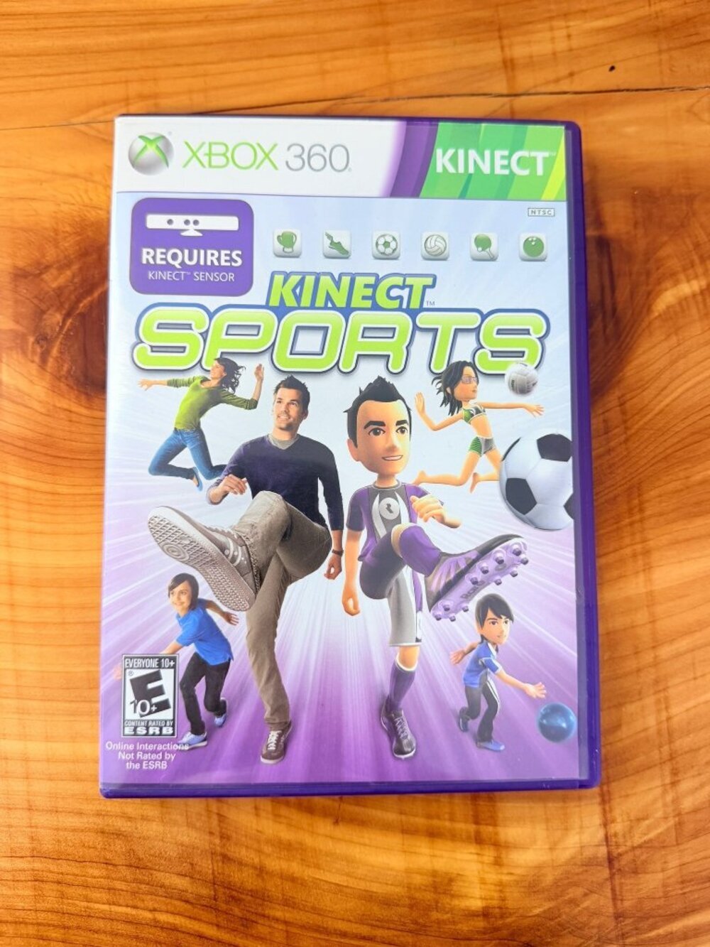 Xbox 360 "Kinect Sports" Video Game.